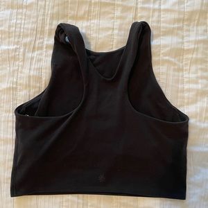 Athleta cropped workout top